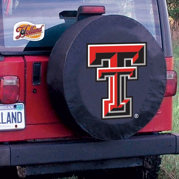 21 1/2 X 8 Texas Tech Tire Cover